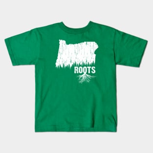 Roots - Oregon (Rustic) Kids T-Shirt